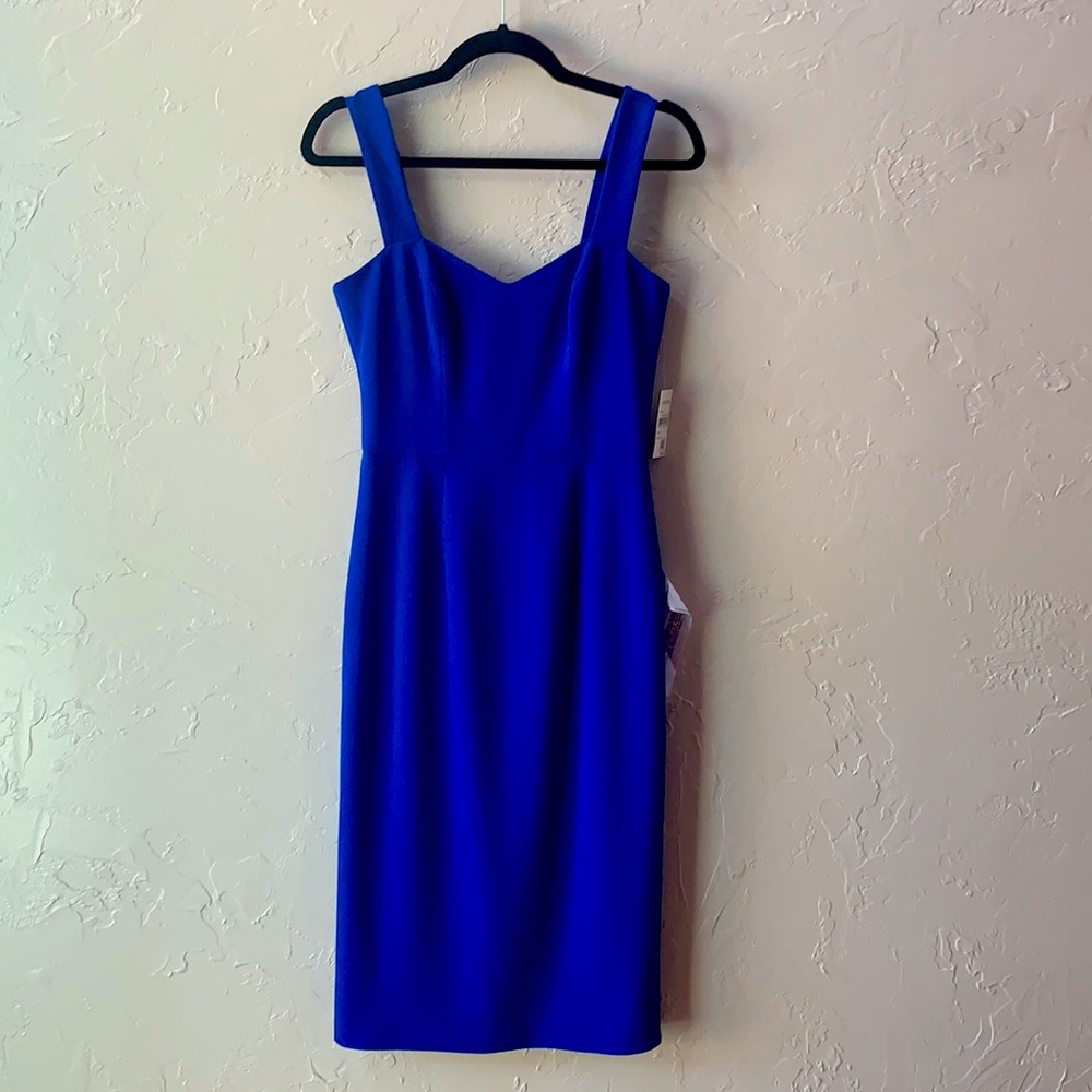 NWT Dress The Population Electric Blue